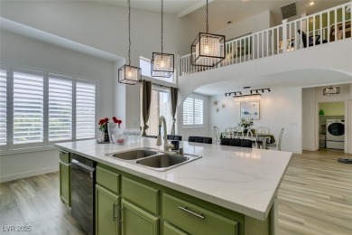 Beautifully upgraded 3-bed, 3-bath home in the guard-gated on Rhodes Ranch Golf Club in Nevada - for sale on GolfHomes.com, golf home, golf lot