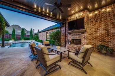 BREATHTAKING 5-BEDROOM CUSTOM ESTATE crafted by renowned builder on The Tribute At the Colony in Texas - for sale on GolfHomes.com, golf home, golf lot