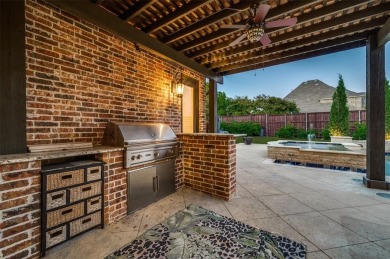 BREATHTAKING 5-BEDROOM CUSTOM ESTATE crafted by renowned builder on The Tribute At the Colony in Texas - for sale on GolfHomes.com, golf home, golf lot