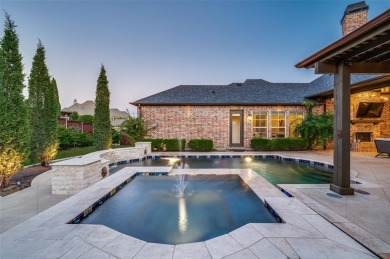 BREATHTAKING 5-BEDROOM CUSTOM ESTATE crafted by renowned builder on The Tribute At the Colony in Texas - for sale on GolfHomes.com, golf home, golf lot