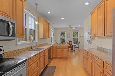This charming 2-story, 3 bedroom, 2.5 bath home in Beaufort on North River Club in North Carolina - for sale on GolfHomes.com, golf home, golf lot