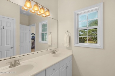 This charming 2-story, 3 bedroom, 2.5 bath home in Beaufort on North River Club in North Carolina - for sale on GolfHomes.com, golf home, golf lot