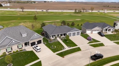 This zero-entry ranch home offers a blend of comfort and modern on Otter Creek Golf Course in Iowa - for sale on GolfHomes.com, golf home, golf lot