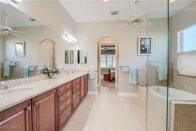 Rarely available, The San Remo, built by WCI, is beautifully on Pelican Preserve Golf Club in Florida - for sale on GolfHomes.com, golf home, golf lot