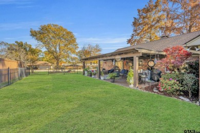 This stunning property is situated on a corner lot, just inside on Emerald Bay Club in Texas - for sale on GolfHomes.com, golf home, golf lot