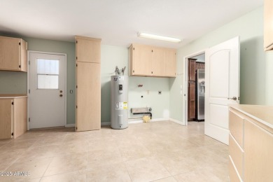 As you arrive at this beautiful Sun City home, you'll be greeted on Sun City-Willow Creek / Willow Brook  in Arizona - for sale on GolfHomes.com, golf home, golf lot