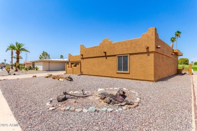 As you arrive at this beautiful Sun City home, you'll be greeted on Sun City-Willow Creek / Willow Brook  in Arizona - for sale on GolfHomes.com, golf home, golf lot