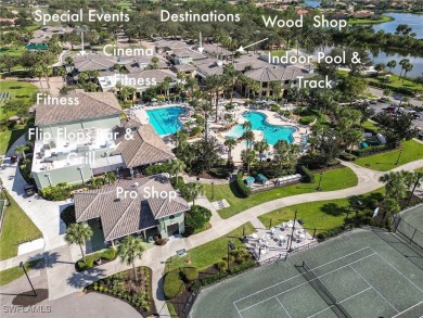 Rarely available, The San Remo, built by WCI, is beautifully on Pelican Preserve Golf Club in Florida - for sale on GolfHomes.com, golf home, golf lot