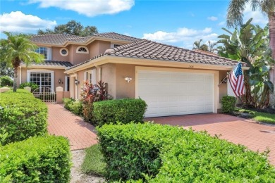 Step inside this spacious and very private two-story *Aberdeen* on Quail Village Golf Course in Florida - for sale on GolfHomes.com, golf home, golf lot