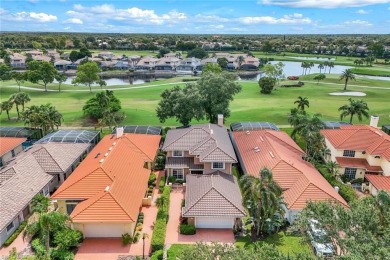 Step inside this spacious and very private two-story *Aberdeen* on Quail Village Golf Course in Florida - for sale on GolfHomes.com, golf home, golf lot