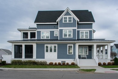 Experience coastal living in this magnificent three story 3,596 on Bay Creek Golf Club in Virginia - for sale on GolfHomes.com, golf home, golf lot