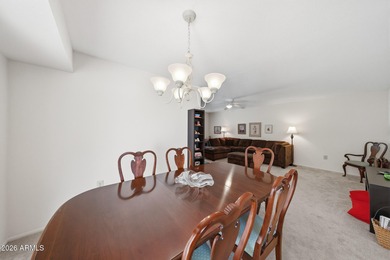 Step into your private sanctuary in the highly coveted 55+ Palm on Sun City-Willow Creek / Willow Brook  in Arizona - for sale on GolfHomes.com, golf home, golf lot