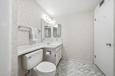 Step into your private sanctuary in the highly coveted 55+ Palm on Sun City-Willow Creek / Willow Brook  in Arizona - for sale on GolfHomes.com, golf home, golf lot