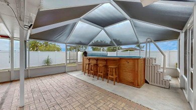 Move-in ready with owned solar (low bills), a private Swim Spa on North Lakes Golf Course in Florida - for sale on GolfHomes.com, golf home, golf lot