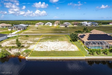 DIRECT GULF ACCESS waterfront property literally feet off the NW on Burnt Store Golf Club in Florida - for sale on GolfHomes.com, golf home, golf lot