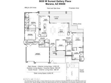 Seller will accept or counter offers between $3,000,000 and $3 on The Gallery Golf Club in Arizona - for sale on GolfHomes.com, golf home, golf lot