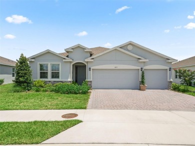 Built in 2023 in the all ages area! This 4 bedroom, 3 full on Trilogy at Ocala Preserve in Florida - for sale on GolfHomes.com, golf home, golf lot