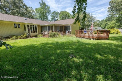 Stunning ranch-style home in River Bend! This one-story offers a on River Bend Golf and Country Club in North Carolina - for sale on GolfHomes.com, golf home, golf lot