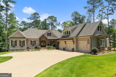 Live the lake life you've always dreamed of in this stunning on Reynolds Lake Oconee - The Oconee in Georgia - for sale on GolfHomes.com, golf home, golf lot