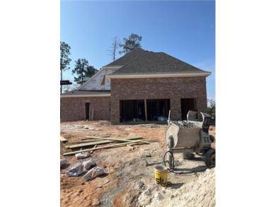 Stunning new construction on large premium lot in Tchefuncta on Tchefuncta Country Club in Louisiana - for sale on GolfHomes.com, golf home, golf lot