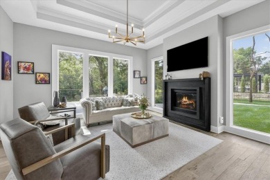 Luxury and modern elegance converge in this custom reverse 1 on Shadow Glen Golf Club in Kansas - for sale on GolfHomes.com, golf home, golf lot