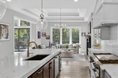 Luxury and modern elegance converge in this custom reverse 1 on Shadow Glen Golf Club in Kansas - for sale on GolfHomes.com, golf home, golf lot