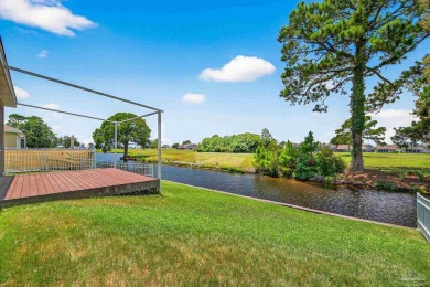 Charming Golf Course Community Home with Canal Views in Tiger on Tiger Point Golf and Country Club in Florida - for sale on GolfHomes.com, golf home, golf lot