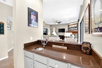 LOCATED ON THE 4TH HOLE IN THE GOLF COURSE COMMUNITY OF on Summerfield Crossing Golf Club in Florida - for sale on GolfHomes.com, golf home, golf lot