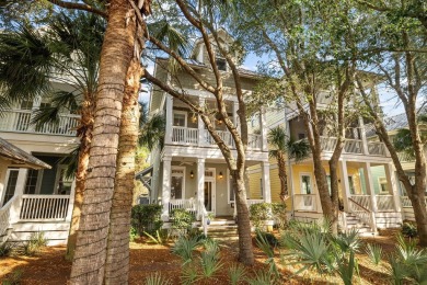 Stunning home just steps from the Gulf in Carillon Beach! This on Sharks Tooth Golf Club in Florida - for sale on GolfHomes.com, golf home, golf lot