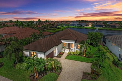 Exceptional custom home in the beautiful, gated enclave of on IMG Academies Golf and Country Club in Florida - for sale on GolfHomes.com, golf home, golf lot