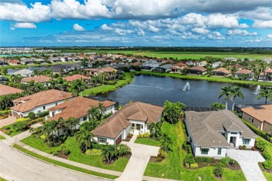 Exceptional custom home in the beautiful, gated enclave of on IMG Academies Golf and Country Club in Florida - for sale on GolfHomes.com, golf home, golf lot