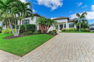 Exceptional custom home in the beautiful, gated enclave of on IMG Academies Golf and Country Club in Florida - for sale on GolfHomes.com, golf home, golf lot