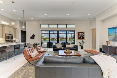 Exceptional custom home in the beautiful, gated enclave of on IMG Academies Golf and Country Club in Florida - for sale on GolfHomes.com, golf home, golf lot