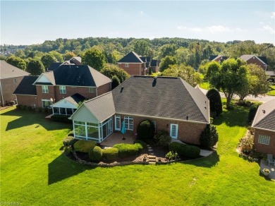 Nestled in the golf course community of Salem Glen Country Club on Salem Glen Country Club in North Carolina - for sale on GolfHomes.com, golf home, golf lot