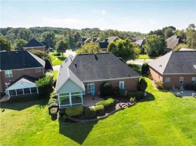 Nestled in the golf course community of Salem Glen Country Club on Salem Glen Country Club in North Carolina - for sale on GolfHomes.com, golf home, golf lot