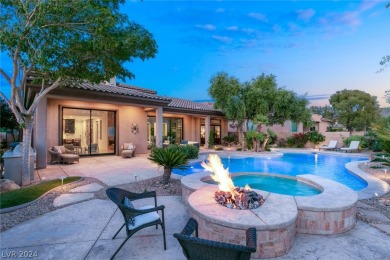 This stunning two-story residence in the guard-gated Anthem on Anthem Country Club in Nevada - for sale on GolfHomes.com, golf home, golf lot
