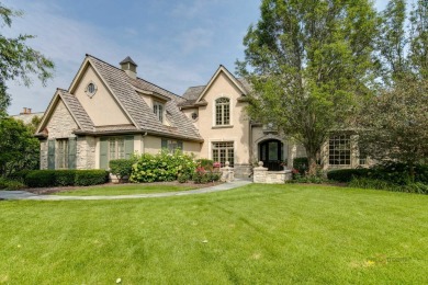 Discover luxury living in this stunning 4-bedroom, 4.2-bath home on Conway Farms Golf Club in Illinois - for sale on GolfHomes.com, golf home, golf lot