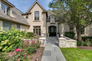 Discover luxury living in this stunning 4-bedroom, 4.2-bath home on Conway Farms Golf Club in Illinois - for sale on GolfHomes.com, golf home, golf lot