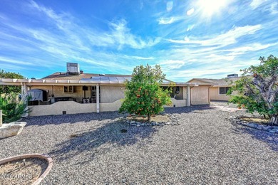 Welcome home to the highly desirable Sun City community! This 2 on Sun City Lakes West and East in Arizona - for sale on GolfHomes.com, golf home, golf lot