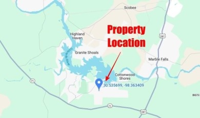 Only minutes from beautiful Lake LBJ and The Horseshoe Bay on Slick Rock Golf Course - Horseshoe Bay in Texas - for sale on GolfHomes.com, golf home, golf lot