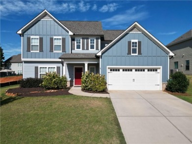 This Craftsman style home was originally the neighborhood MODEL on Traditions of Braselton Golf Club in Georgia - for sale on GolfHomes.com, golf home, golf lot