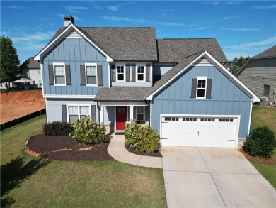 This Craftsman style home was originally the neighborhood MODEL on Traditions of Braselton Golf Club in Georgia - for sale on GolfHomes.com, golf home, golf lot