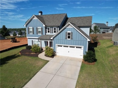 This Craftsman style home was originally the neighborhood MODEL on Traditions of Braselton Golf Club in Georgia - for sale on GolfHomes.com, golf home, golf lot