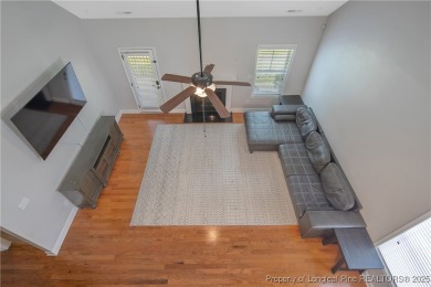 Inside the gates of Anderson Creek Club, this elegant home sits on Anderson Creek Golf Club in North Carolina - for sale on GolfHomes.com, golf home, golf lot