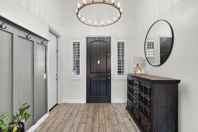 Discover modern comfort in this 4-bedroom, 3-bath Queen Creek on Las Colinas Golf Club in Arizona - for sale on GolfHomes.com, golf home, golf lot