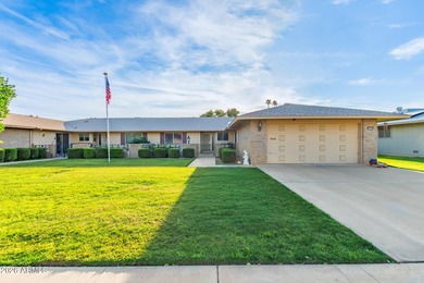 Enjoy this well-maintained Gemini Twin duplex across from on PalmBrook Country Club in Arizona - for sale on GolfHomes.com, golf home, golf lot