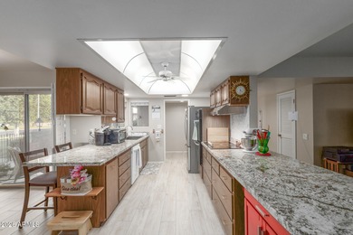 Enjoy this well-maintained Gemini Twin duplex across from on PalmBrook Country Club in Arizona - for sale on GolfHomes.com, golf home, golf lot