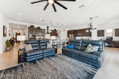 Perched on a premium view lot in Estrella Mountain Ranch, this on Estrella Mountain Ranch Golf Course in Arizona - for sale on GolfHomes.com, golf home, golf lot