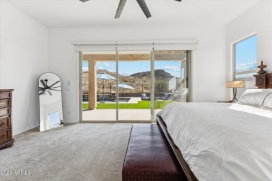 Perched on a premium view lot in Estrella Mountain Ranch, this on Estrella Mountain Ranch Golf Course in Arizona - for sale on GolfHomes.com, golf home, golf lot