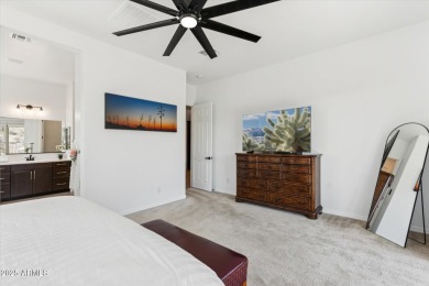 Perched on a premium view lot in Estrella Mountain Ranch, this on Estrella Mountain Ranch Golf Course in Arizona - for sale on GolfHomes.com, golf home, golf lot